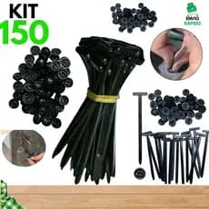 Kit Abraçadeira Nylon Enforca Gato Cinta Plastica Universal Presilhas Automotivas Parachoque Carro