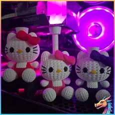 Suporte Ajustável para Placa de Vídeo GPU Hello Kitty 8cm  - Várias cores