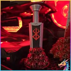 Suporte Ajustável para Placa de Vídeo GPU Berserk Espada Guts - 6cm e 8cm