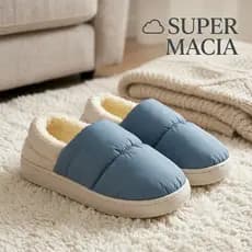 Pantufa Feminina  em Veludo Super Macio Solado Antiderrapante Calçado Super Confortável