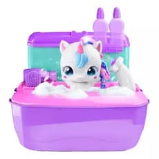 Brinquedo Maleta com Unicórnio e Acessórios para dar banho