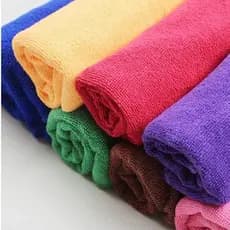 Kit C/10 Toalhas Multiuso 30x30cm Super Absorção Pano De Microfibra Para Limpeza