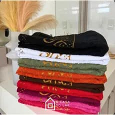 Toalhas de Banho Grandes Algodão Luxo Premium 1 ou 2 Unidades – Alta Absorção e Conforto