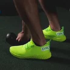 Tênis Esportivo Masculino Feminino Verde Academia Passeio Treino  Confortável Tendência Exclusiva