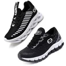 Kit 2 Tênis Masculino Infantil Confortavel Ajuste Cadarço Calce Facil Otimo Custo Beneficio