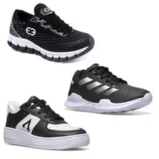 Kit 3 Tênis Infantil Menino Perfeito para Escola Super Confortável Reforçado Original