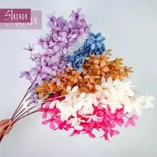 Flor de Plumeria Grande Nova Versão 90 cm Flores Artificiais Decoração para sua Sala Casamento, Eventos - BH802484