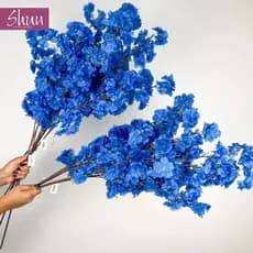 Kit 10 a 40 Flores de cerejeira decorativas artificiais para festas, casamentos BH802264