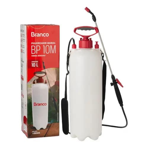 Pulverizador Manual 10l Branco BP10M