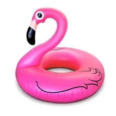 Boia Bote Inflavel Flamingo Grande Rosa Adulto Criança 90 cm 120 cm Blogueira Piscina Praia Pool Party
