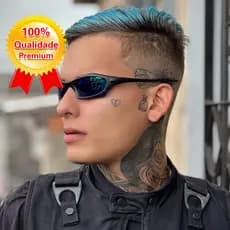 Americano Retro polarizado tecnologia sentido Ultra-pequeno quadro óculos de sol masculino esportes ao ar livre ciclismo