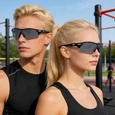 2026 óculos de sol europeus americanos femininos óculos de sol protetor solar de tiro de rua masculino armação grande de