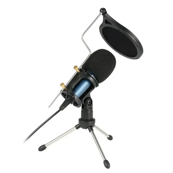 Microfone Condensador De Gravação Microfone Do Telefone Móvel Microfone Para Computador Pc Karaoke Mic Titular Para 3.5 Milímetros Plug