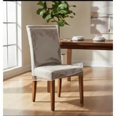 kit 06 Capas Cristal Transparente Cadeiras Poltronas De Jantar