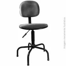 CADEIRA PARA COSTUREIRA ERGONOMICA GIRATORIA COM CERTIFICADO NR17