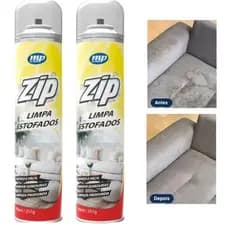 Limpa Estofados Espuma Mágica Spray Zip 300 ml Carro Sofá Tapetes Limpa a seco