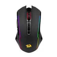 MOUSE GAMER PRETO SEM FIO COM RGB E 10.000 DE DPI - REDRAGON NIX