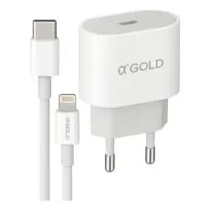 Carregador Turbo 30w Usb-c + Lightning Para iPhone