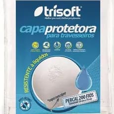 4 Capas Protetora para Travesseiro 50x70cm - 100% Algodão Egípcio 200 fios