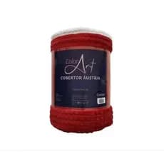 Cobertor Casal Diamond Premium Corttex – Vermelho