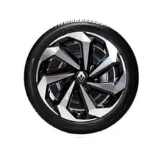 Kit 4x Calotas Spider Aro 13/14/15 Renault Sandero Clio Logan + Emblema Resinado