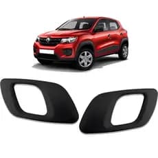 Par Gatilho Maçaneta Interna Kwid 2017 a 2021 Preta Haste Curva