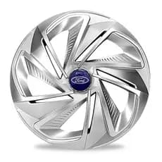 Calota Esportiva Aro 13 Nitro Silver Ford Ka Fiesta Focus  (Unidade)