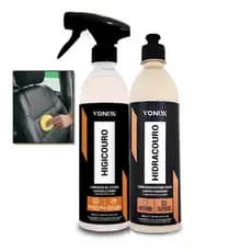 Kit Higicouro Hidracouro 500ml Vonixx Limpar Hidratar Couro