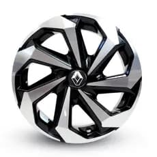 Jogo Kit 4 Calotas Spider Aro 13/14/15 Renault Sandero Clio Logan Fluence
