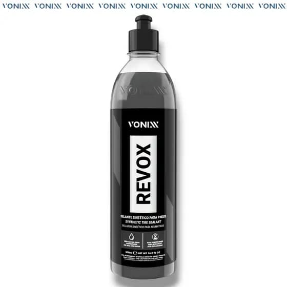 REVOX 500ml - VONIXX - Pneu Pretinho Selante para pneus