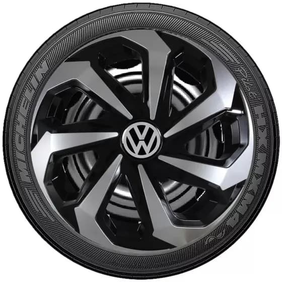 Jogo 4 Calotas Aro 13/14/15 Linha Spider Esportivas Vw Gol G1 G2 G3 G4 G5 G6 G7 G8 Up Voyage Fox