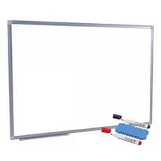 Quadro Branco 120x90 Grande Com 2 Canetas e Apagador Lousa Branca Anotações Estudo Escritório Aula Online
