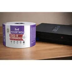 50  Dvd-r Maketech Logo 4.7gb 120 Minutos 16x
