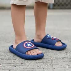 Sandália Chinelo Infantil Masculino Menino Super Herói Dia a Dia Escolar Promoção