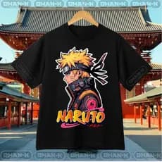Camiseta Animes e Mangas Blusa Infanti/Adolescente/Adulto Algodão Premium/ Estampa de personagens e Heróis da TV.