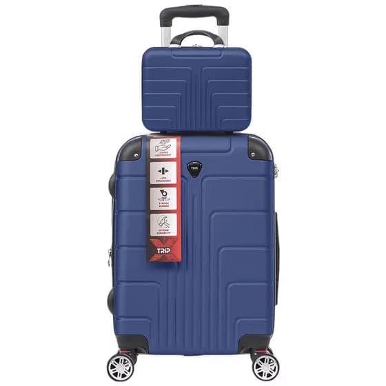 Kit Mala De Viagem Bordo 10kg ANAC Frasqueira Média Tripx