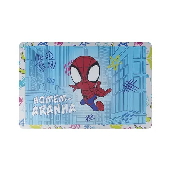 Lugar Americano Spider Man Quadrangular Melamine 44cm