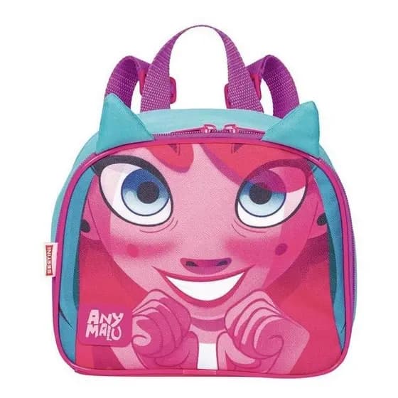 Lancheira Infantil Anymalu 21m Plus Colorido