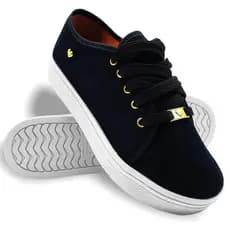 Tênis Feminino Ping Coração Casual Confortavel 02