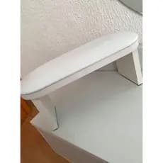 Apoio de Mão - Apoiador de Mão MDF Padrão Branco - Nail designer Manicure -  Alongamento de Unha