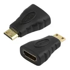 Adaptador Mini Hdmi Macho Para Hdmi Femea Gold 2 Chipsce Pix