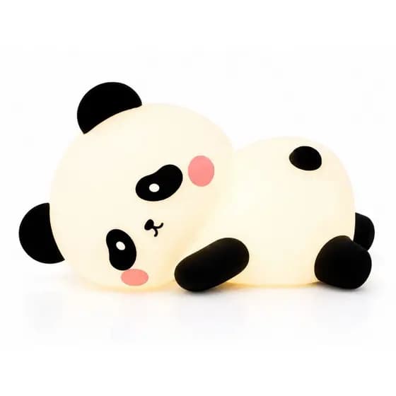 Luminaria Led Panda Infantil Abajur Decorativo Quarto Usb