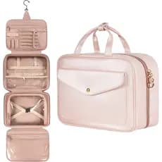 Necessaire Feminina Viagem Bolsa Organizadora de Mala Grande Com Divisórias