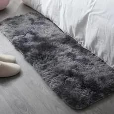 Tapete Meia Passadeira p/ Corredor Quarto 1,00x0,55 Felpudo Macio Antiderrapante Barato