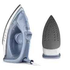 Ferro de passar Electrolux Efficient ESI10 Seco e Vapor Base Antiaderente Vapor Vertical Extra cabo 1,35m Azul 110V