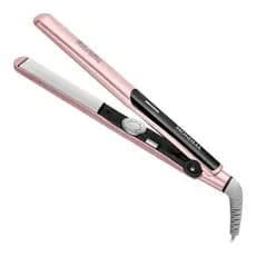 Chapinha Prancha Alisadora de Cabelo Mondial P-20 Golden Rose Cerâmica Tourmaline 220º Bivolt