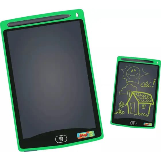 Lousa Eletrônica Infantil Portátil Lcd Zoop Toys