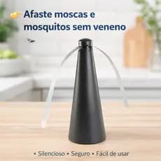 Ventilador Espanta Mosquito de Mesa Repelente de Insetos para Casa e Cozinha