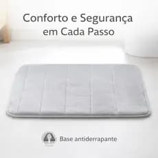 Tapete Soft Antiderrapante  Microfibra Banheiro Quarto Super Absorvente Macio Oferta
