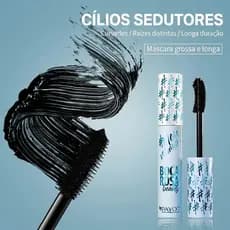 Boca Rosa Máscara de Cílios Super Volumão By Payott rímel volume extremo a prova d água Longa Duração